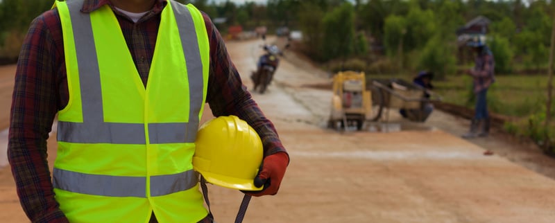 Road Construction Crew Working on Project Outdoorswirestock