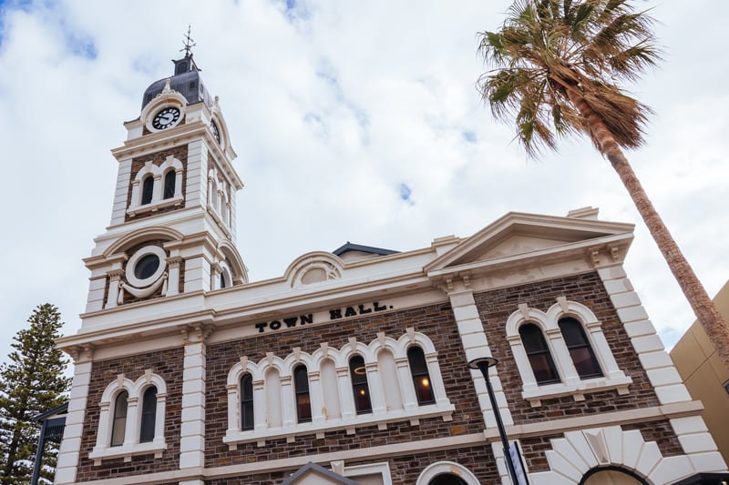 Glenelg Waterfront in Adelaide AustraliaFiledIMAGE