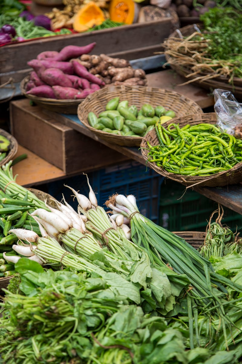 Vegetable on the market in Mumbai, IndiaBGStock72