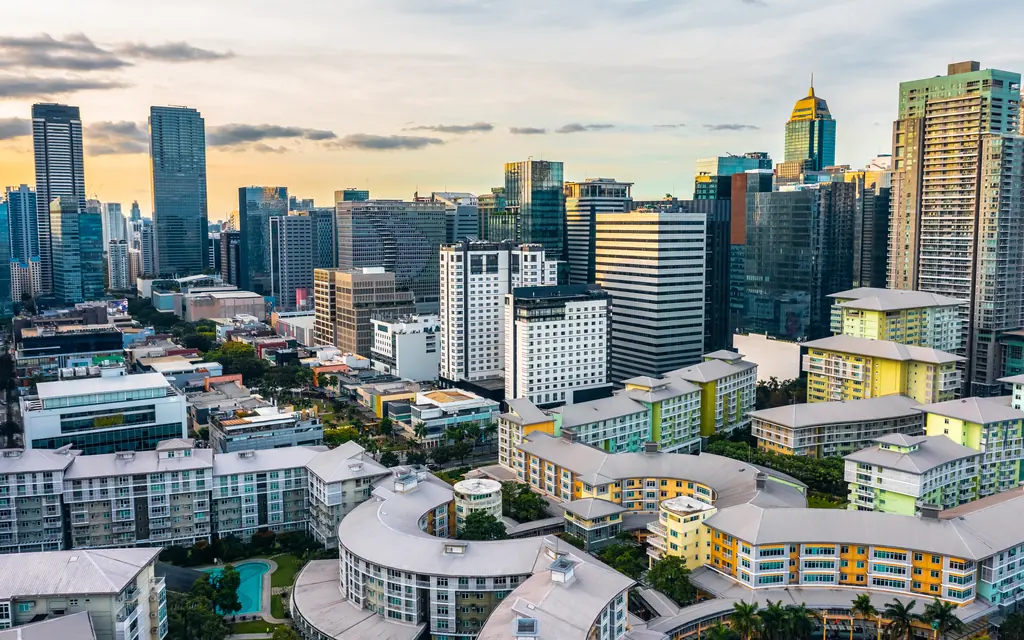 Aerial view of Bonifacio Global City