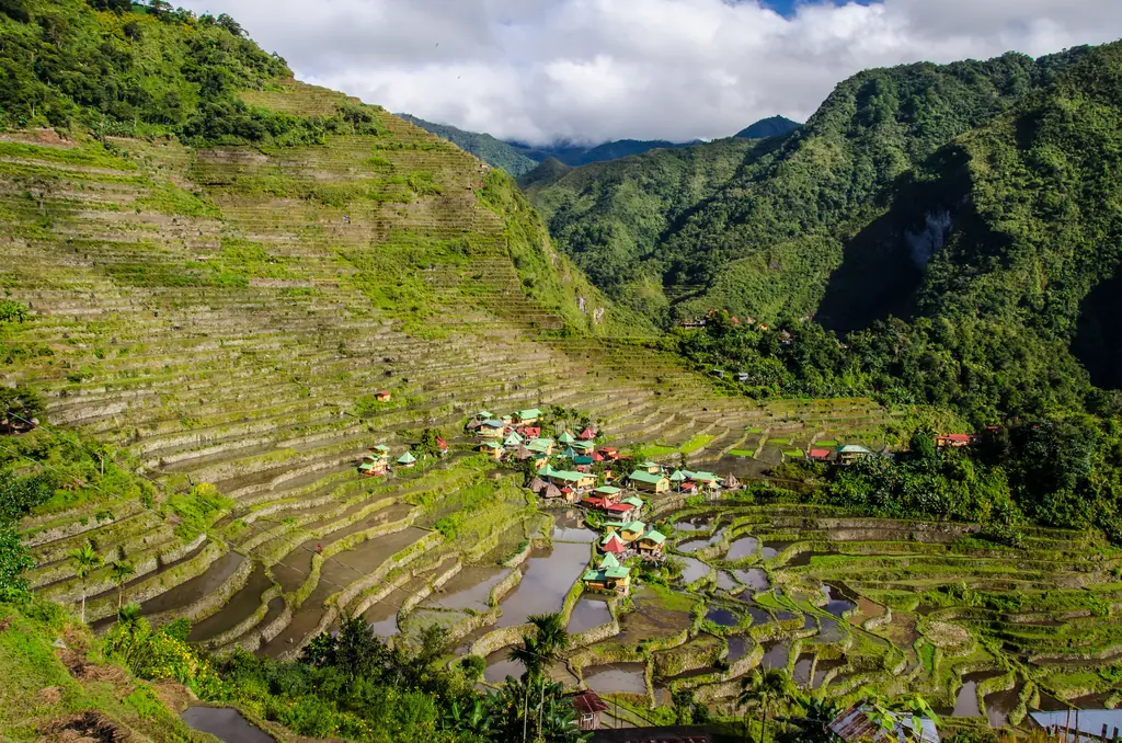 A Beautiful View Of Batad Rice Terraces, Luzon, Philippines