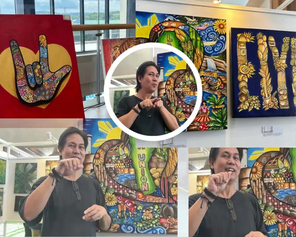 Painting in silence La Union deaf artist finds voice on canvas