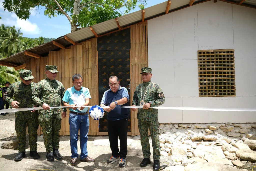 Romblon PPO turns over R-PSB projects, new homes to San Andres community