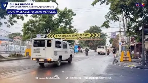dpwh culiat bridge congressional avenue