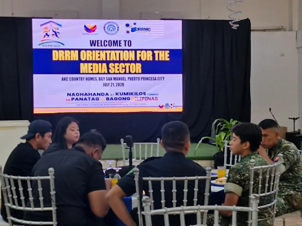 Palawan media oriented on disaster reporting, crisis comms (1)