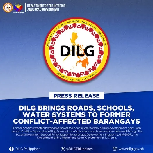 DILG Brings Roads, Schools, Water Systems to Former Conflict-Affected Barangays