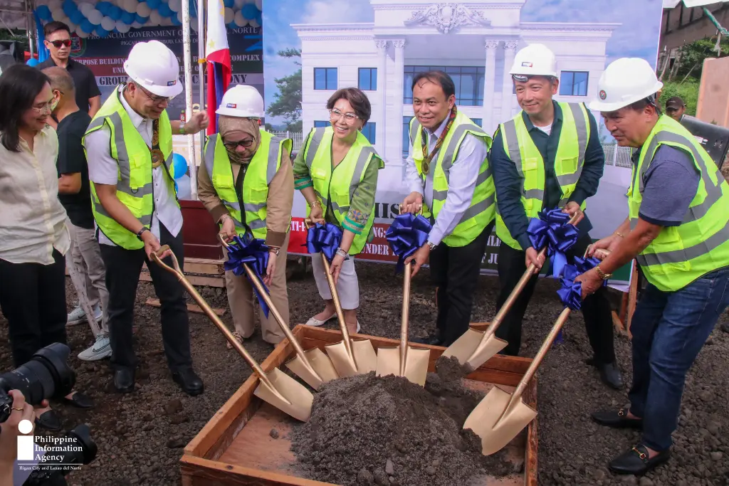 Breaking ground